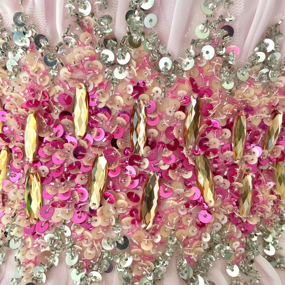 Pink Ombré Prom Dress |Sean Collection| Size 2 - Picture 4 of 6